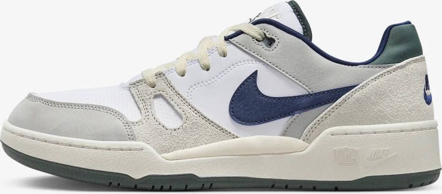 Nike Herenschoen Full Force Low White Light Iron Ore Light Bone Midnight Navy- Heren White Light Iron Ore Light Bone Midnight Navy