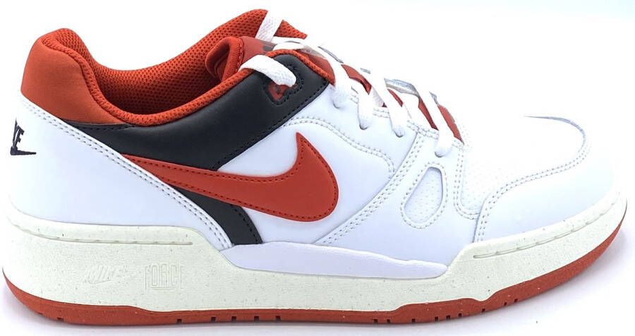 Nike Full Force Low Basketball Schoenen white mystic red black sail maat: 47.5 beschikbare maaten:42.5 43 44.5 45 46 47.5 40.5