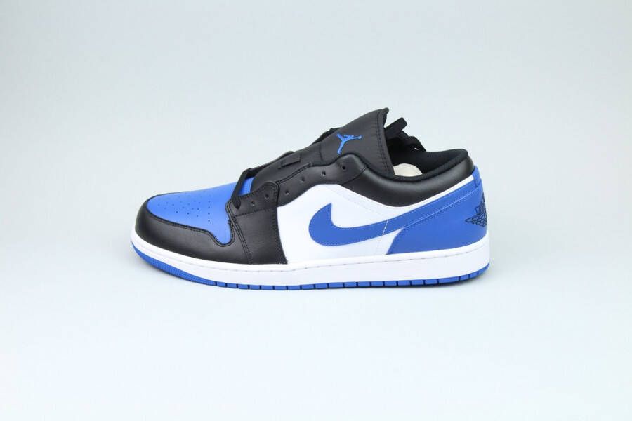 Jordan Air 1 Low Basketball Schoenen white royal blue-black-white maat: 47.5 beschikbare maaten:41 42.5 43 44.5 45 46 47.5