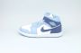 Jordan Air 1 Mid Dames Sail Blue Grey White Diffused Blue- Dames Sail Blue Grey White Diffused Blue - Thumbnail 4