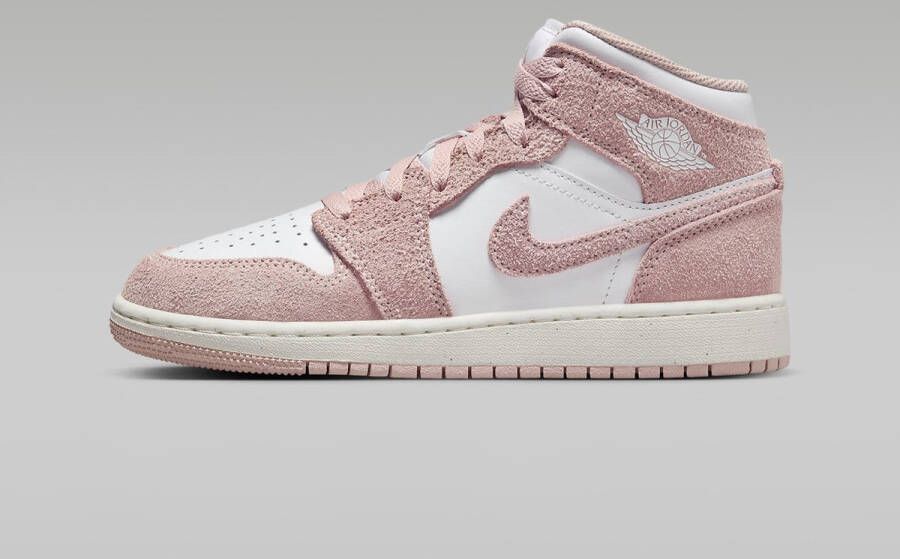 Jordan Air 1 Mid Kinderschoenen White Sail Legend Pink White Sail Legend Pink