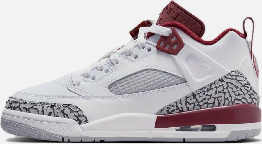 Jordan Spizike Low (gs) Sneakers Schoenen white team red wolf grey anthracite maat: 36.5 beschikbare maaten:36.5 37.5 38.5 39 40