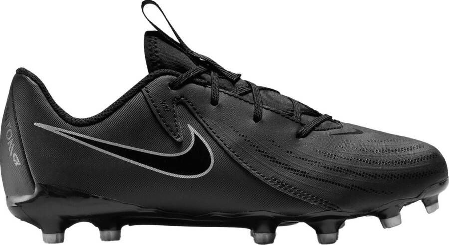 Nike jr phantom gx ii academy fg mg Voetbal schoen fg jongens Black Black White