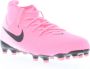 Nike jr phantom luna ii acad f mg Voetbal schoen fg jongens Rood - Thumbnail 2