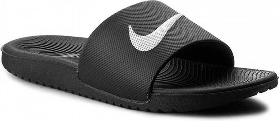 Nike Kawa Slide (Gs Ps) Slippers Kinderen Zwart