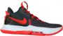 Nike lebron witness V Zwart rood sneakers - Thumbnail 3