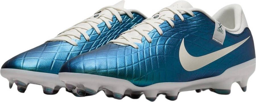 Nike LEGEND 10 ACADEMY FG MG Voetbalschoenen Blauw Wit