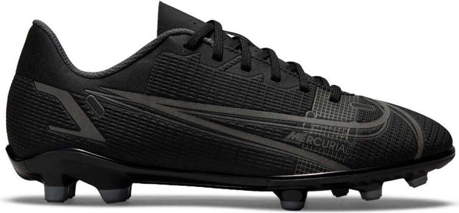 Nike Jr. Mercurial Vapor 14 Club FG MG Voetbalschoen voor kleuters kids(meerdere ondergronden) Black Iron Grey Black