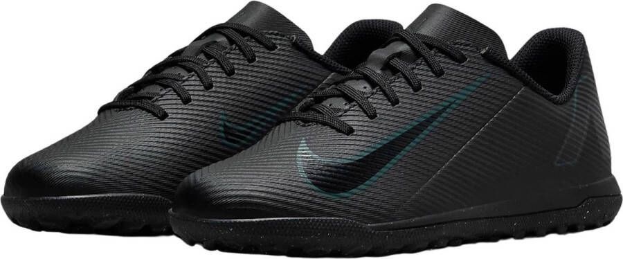 Nike Low-top voetbalschoenen voor kleuters kids (turf) Jr. Mercurial Vapor 16 Club Black