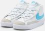 Nike Schoen voor baby's peuters Blazer Mid '77 Summit White Photon Dust White Aquarius Blue Kind Summit White Photon Dust White Aquarius Blue - Thumbnail 1