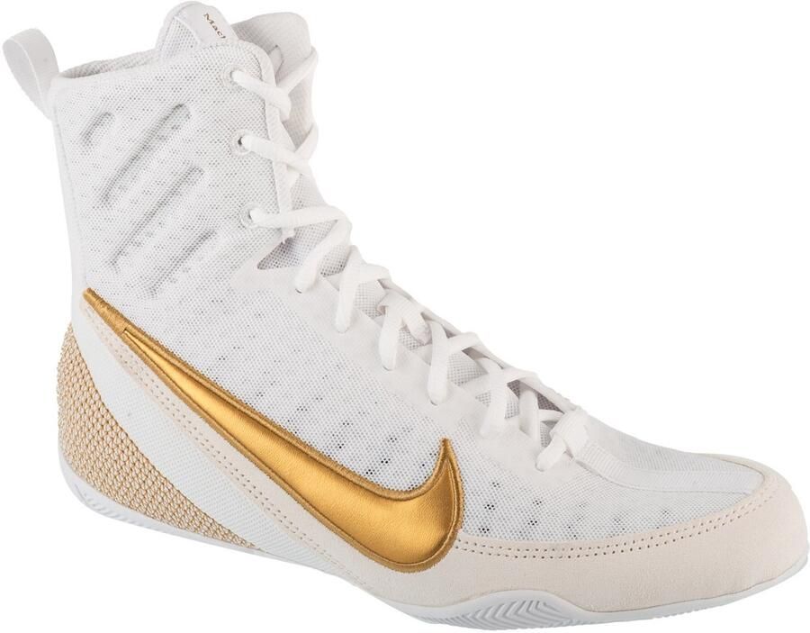 Nike Machomai 3.0 Boksschoenen Wit Goud