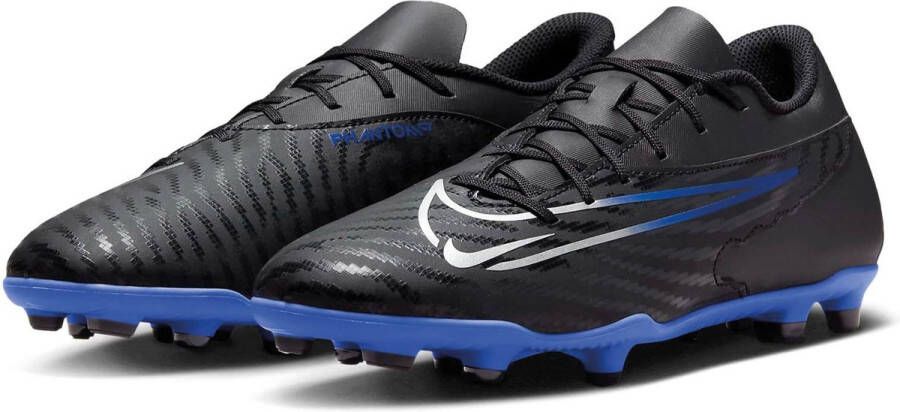 Nike phantom gx club mg voetbalschoenen zwart blauw heren