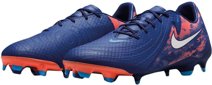 Nike phantom gx ii academy fg mg eh Voetbal schoen firm ground heren Blauw