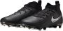 Nike jr phantom luna ii acad f mg Voetbal schoen fg Black Black White - Thumbnail 2