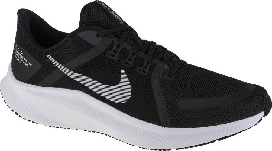 Nike Quest 4 Hardloopschoenen voor heren (straat) Zwart