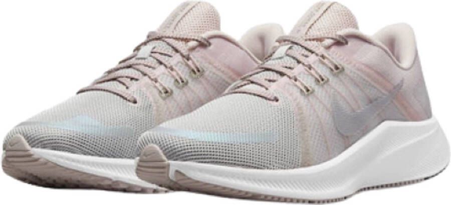 Nike Quest 4 Premium Hardloopschoen voor dames (straat) Grey Fog Barely Rose Pale Coral Metallic Pewter Dames