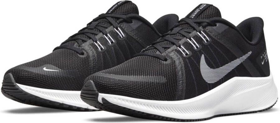 Nike Quest 4 Hardloopschoenen voor dames straat Black Dark Smoke Grey White Dames Schoenen