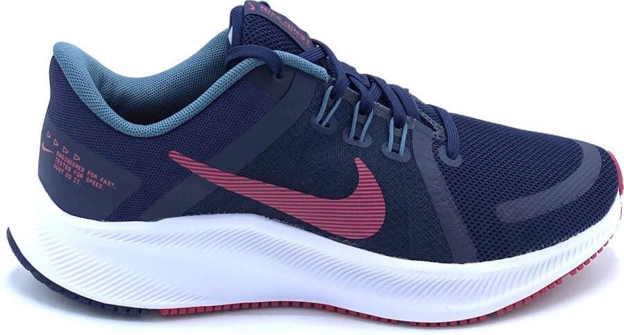 Nike Quest 4 Hardloopschoenen voor dames(straat) Blauw