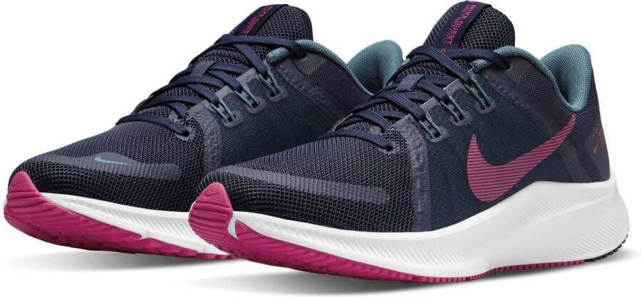 Nike Quest 4 Hardloopschoenen voor dames(straat) Blauw