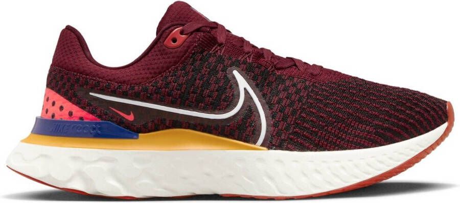 Nike React Infinity Run Flyknit 3 Hardloopschoenen voor heren (straat) Rood