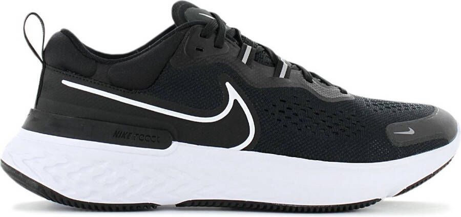 Nike React Miler 2 Hardloopschoenen voor heren(straat) Black Smoke Grey White Heren