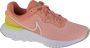 Nike React Miler 3 DD0491-800 Vrouwen Roze Hardloopschoenen - Thumbnail 1