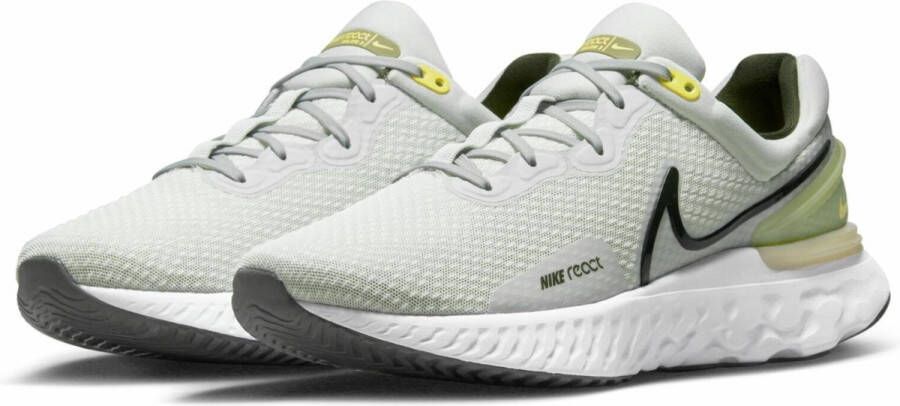 Nike React Miler 3 Hardloopschoenen voor heren(straat) Grijs - Foto 1