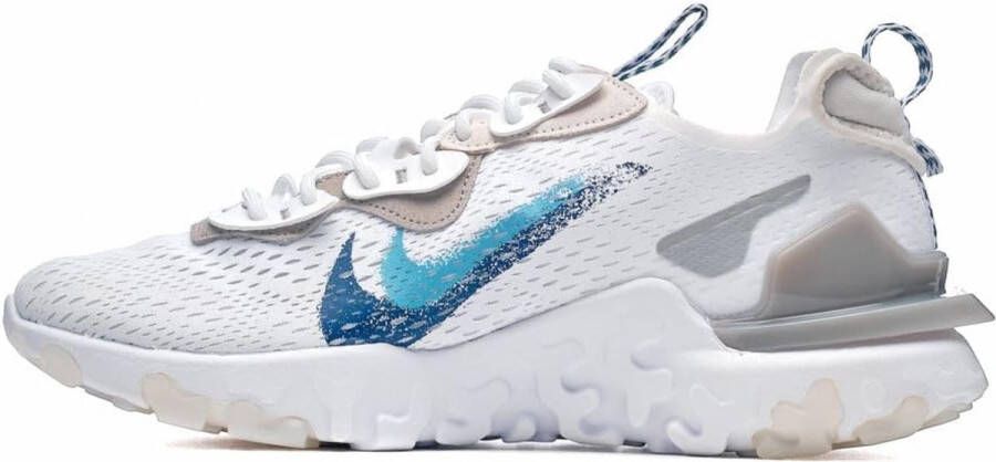 Nike React Vision Herenschoenen White Deep Royal Blue Photon Dust University Blue- Heren White Deep Royal Blue Photon Dust University Blue