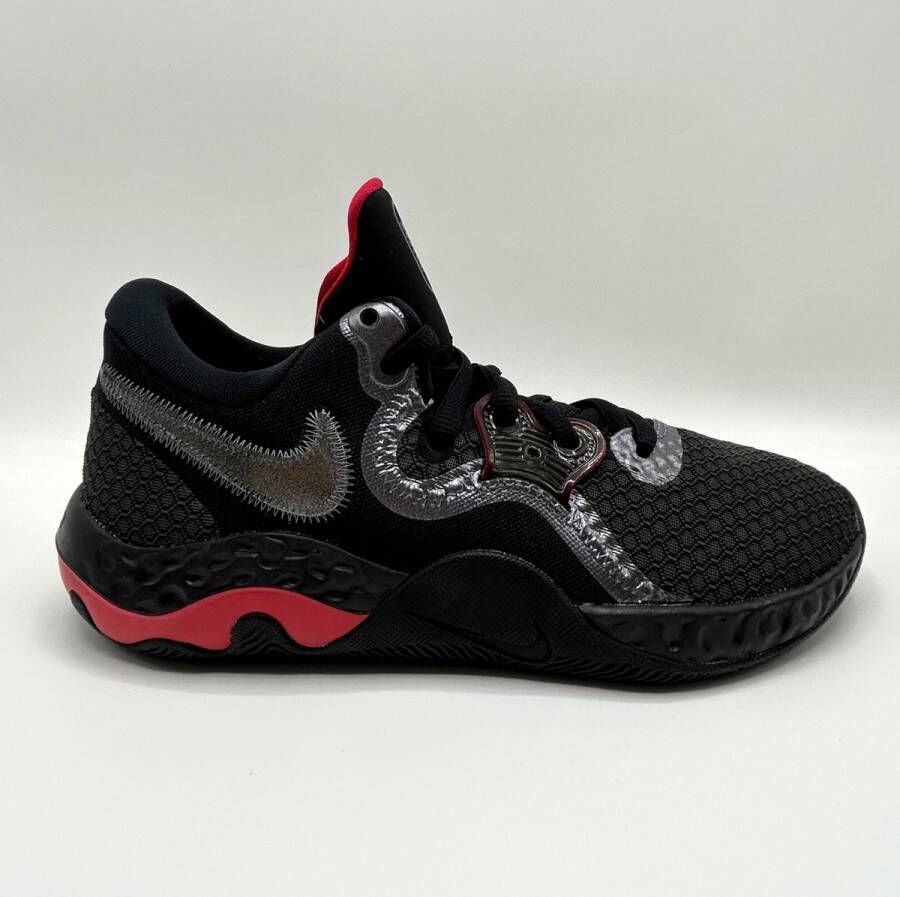 Nike Renew Elevate 2 Basketbalschoen Anthracite Gym Red Metallic Dark Grey Black Heren