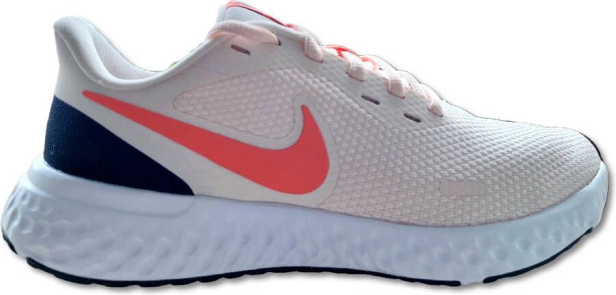 Nike Revolution 5 hardloopschoenen lichtroze oranje zwart