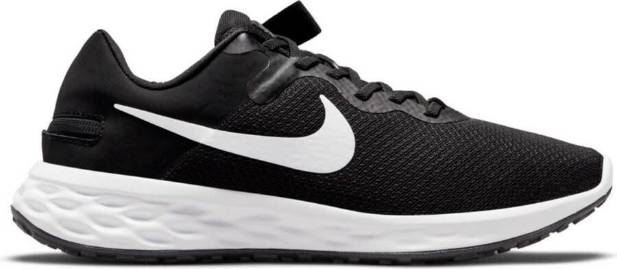 Nike Revolution 6 FlyEase eenvoudig aan en uit te trekken hardloopschoenen voor heren (straat) Zwart