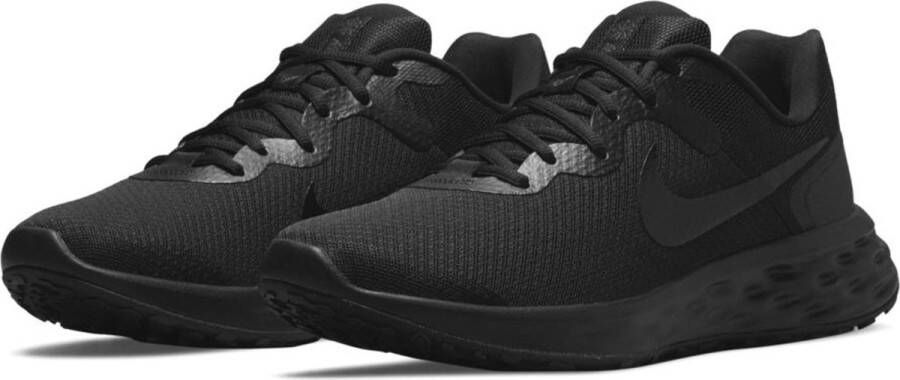 Nike Revolution 6N Sneakers Veelzijdig Comfort en Flexibele Demping Zwart Heren