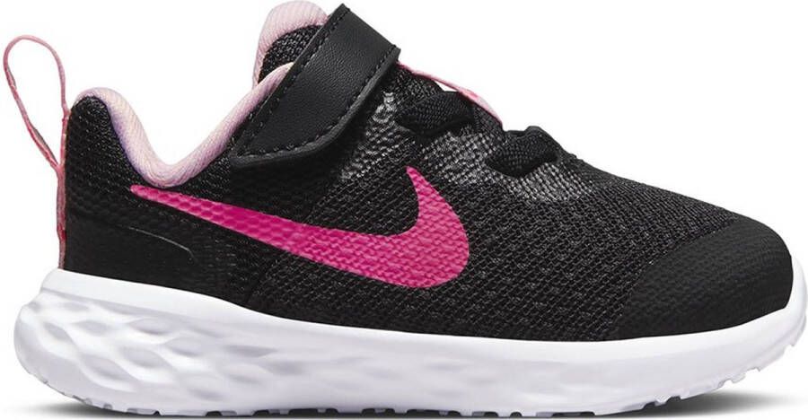 Nike Revolution 6 NN TDV Sneakers Kinderen Black Hyper Pink Foam