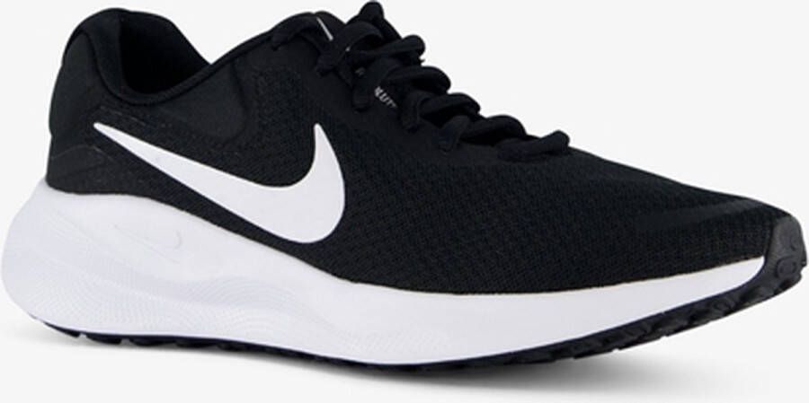 Nike Revolution 7 dames hardloopschoenen zwart Uitneembare zool