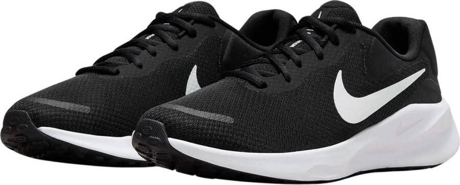 Nike Revolution 7 heren hardloopschoenen Zwart Uitneembare zool