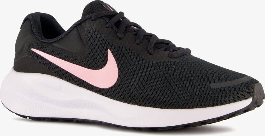 Nike Revolution 7 dames hardloopschoenen Zwart Uitneembare zool