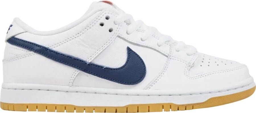 Nike SB Dunk Low Orange Label White Navy