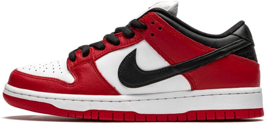 Nike SB Dunk Low Pro Chicago Sneakers Mannen Heren Rood Wit Zwart BQ6817