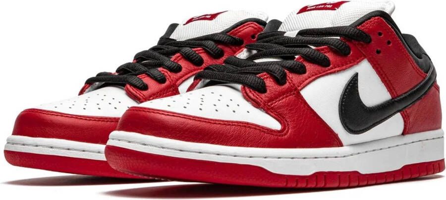 Nike SB Dunk Low Pro Chicago Sneakers Mannen Rood Wit Zwart BQ6817