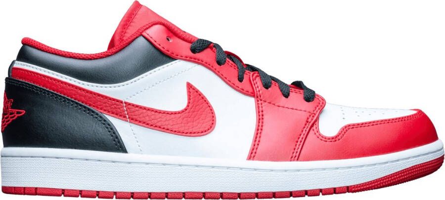 Jordan Wmns Air 1 Low Basketball Schoenen white gym red black sail maat: 37.5 beschikbare maaten:36.5 37.5 38.5 39 40.5 41 42