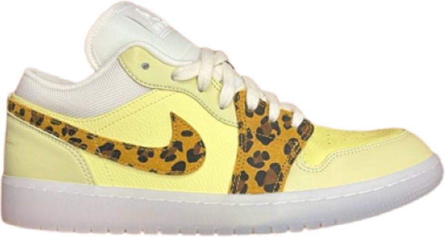 Jordan Wmns Air 1 Low Lemon Drop Wheat-Lemon Chiffon-Sail