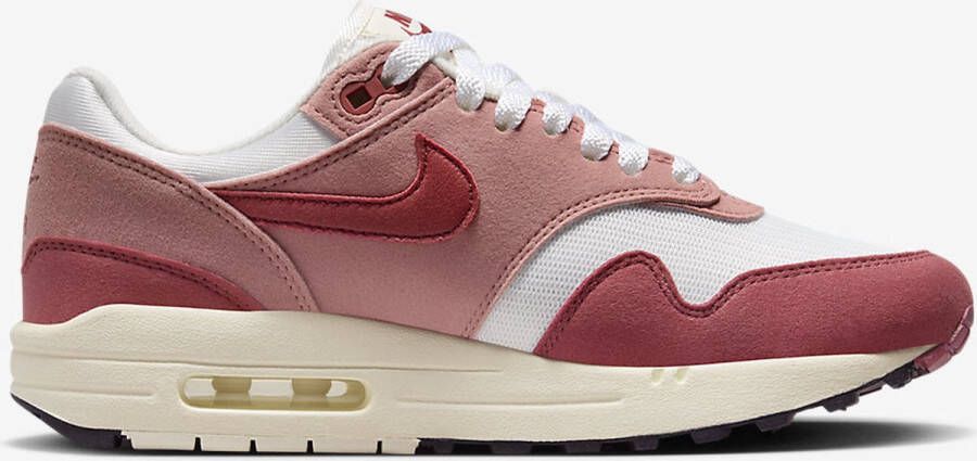 Nike Wmns Air Max 1 '87 Sneakers sail cedar red stardust coconut milk maat: 36.5 beschikbare maaten:36.5 37.5 38.5 39 40.5 41