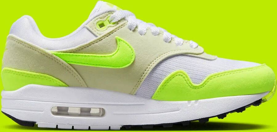 Nike Wmns Air Max 1 '87 Running Schoenen white volt sea glass black maat: 40.5 beschikbare maaten:36.5 37.5 38.5 39 40.5 - Foto 1