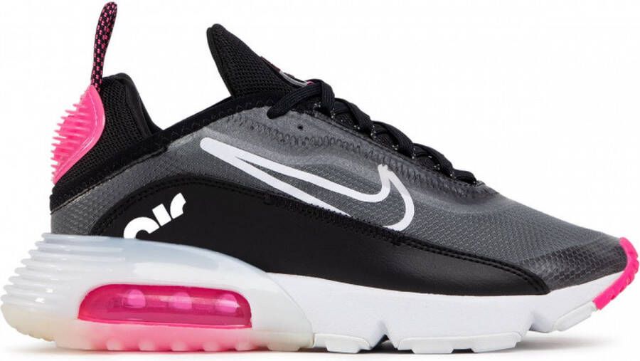 Nike Air Max 2090 sschoen Black White Pink Blast Metallic Silver