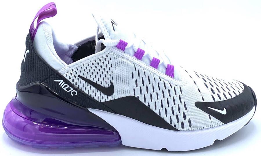 Nike Wmns Air Max 270 Sneakers Dames white black fuchsia dream