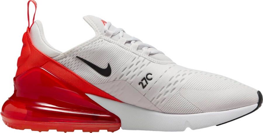 Nike Herenschoenen Air Max 270 Photon Dust Picante Red White Black- Heren Photon Dust Picante Red White Black