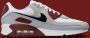 Nike Herenschoenen Air Max 90 White Dark Team Red Pure Platinum Black- Heren White Dark Team Red Pure Platinum Black - Thumbnail 1