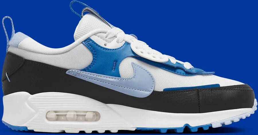 Nike Wmns Air Max 90 Futura Running Schoenen summit white cobalt bliss light photo blue maat: 41 beschikbare maaten:36.5 37.5 38.5 39 40.5 41