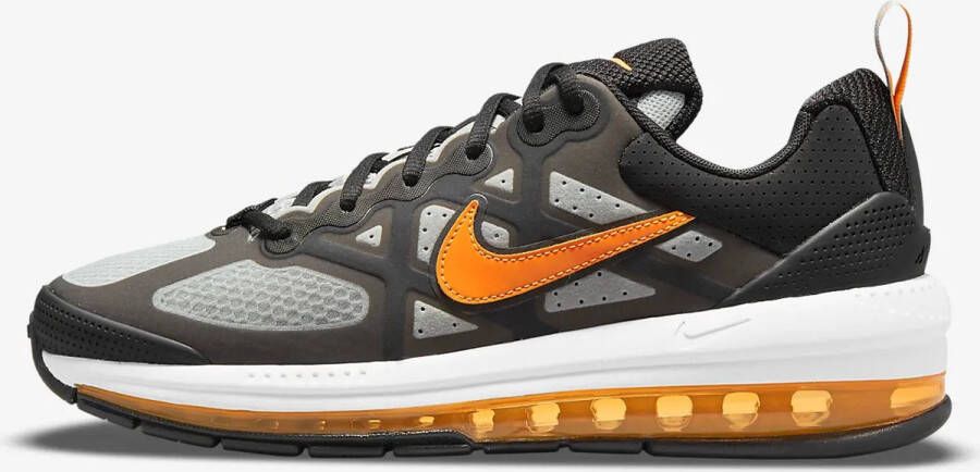 Nike Air Max Genome Kinderschoenen Black Grey Fog White Total Orange