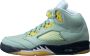 Jordan Air 5 Retro Jade Horizon Desert Sand Light Silver Schoenmaat 42 1 2 Sneakers DC7501 300 - Thumbnail 1